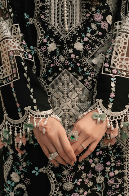 SNS-Summer 3PC Lawn Chikankri Embroidered Suit